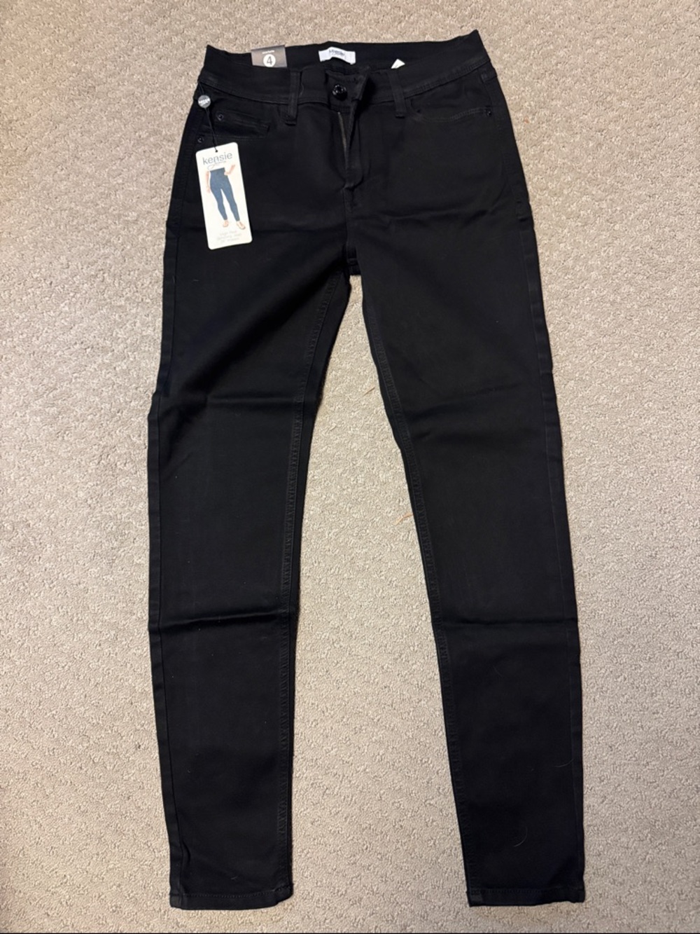 Kensie Black Slim Skinny Jeans